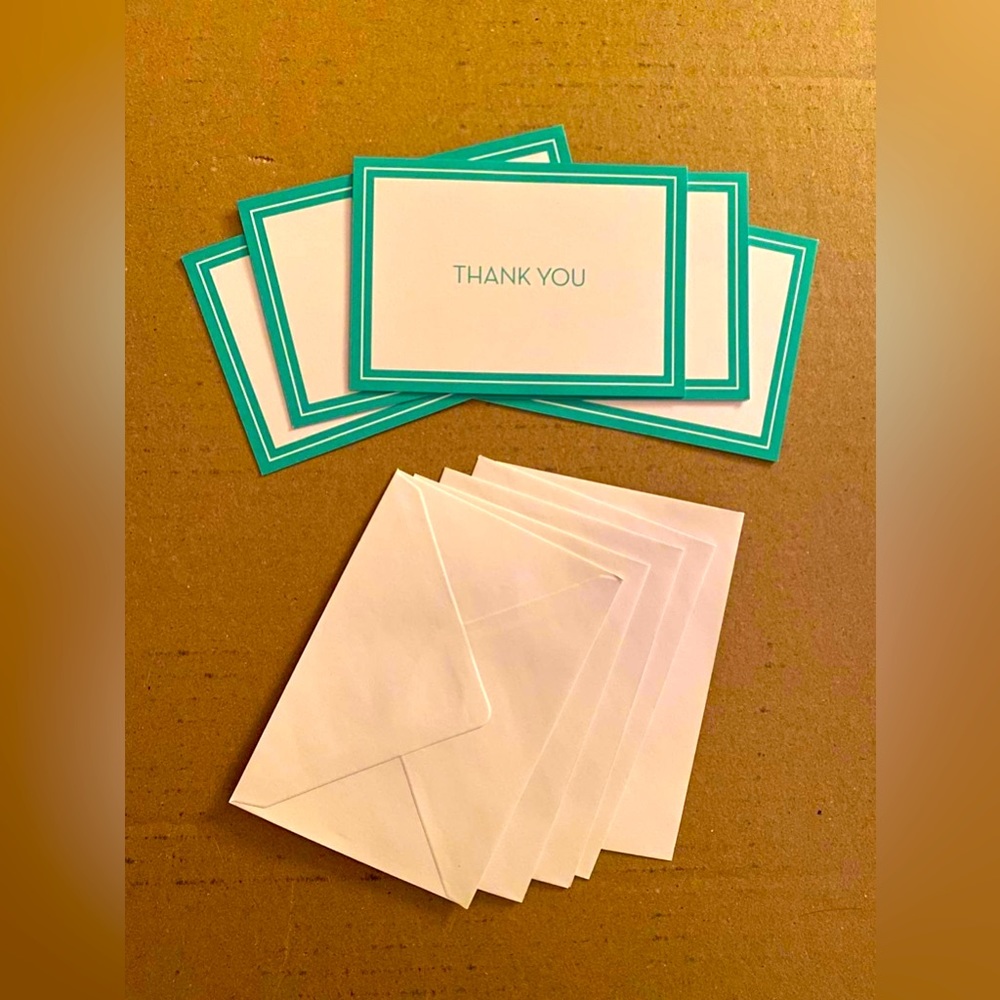 Five Pack of Thank You Cards